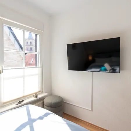 Denkmalgeschuetztes Fachwerkhaus Im Zentrum Mit Garage Appartement *