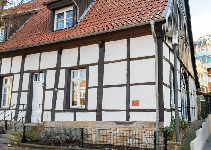 Appartement Denkmalgeschuetztes Fachwerkhaus Im Zentrum Mit Garage